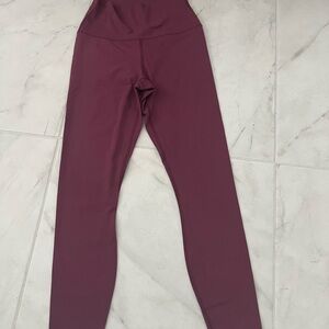 90 Degree By Reflex Maroon Leggings